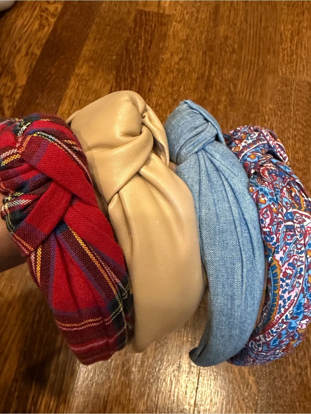 Set of 4 Knotted Headbands